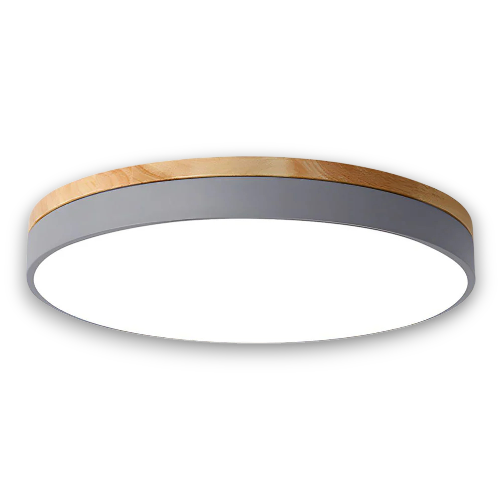 Clarova - Modern Wood LED Ceiling Light Flush Mount For Style